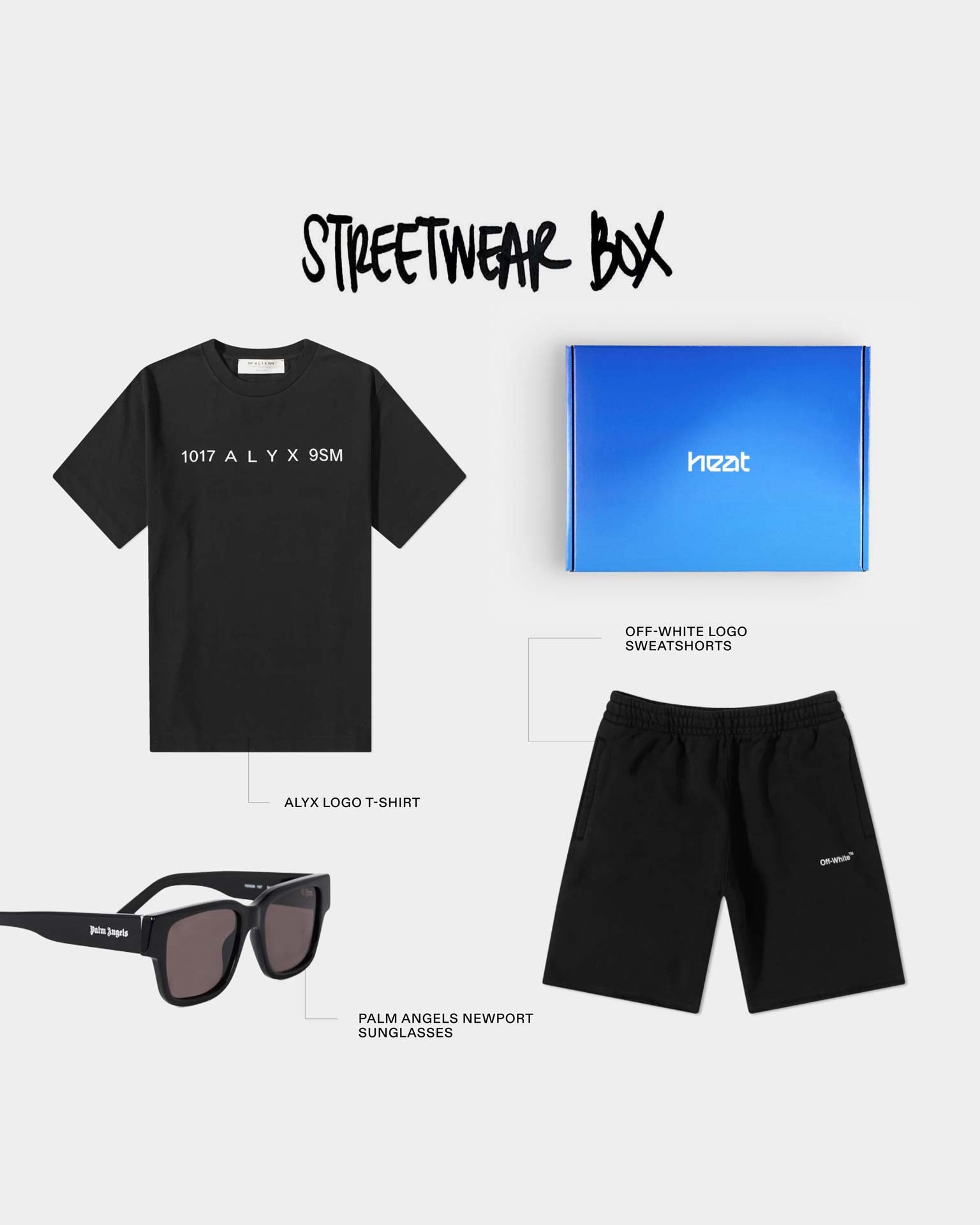 HEAT Streetwear Box: Off-White™, Amiri & NAHMIAS Drop